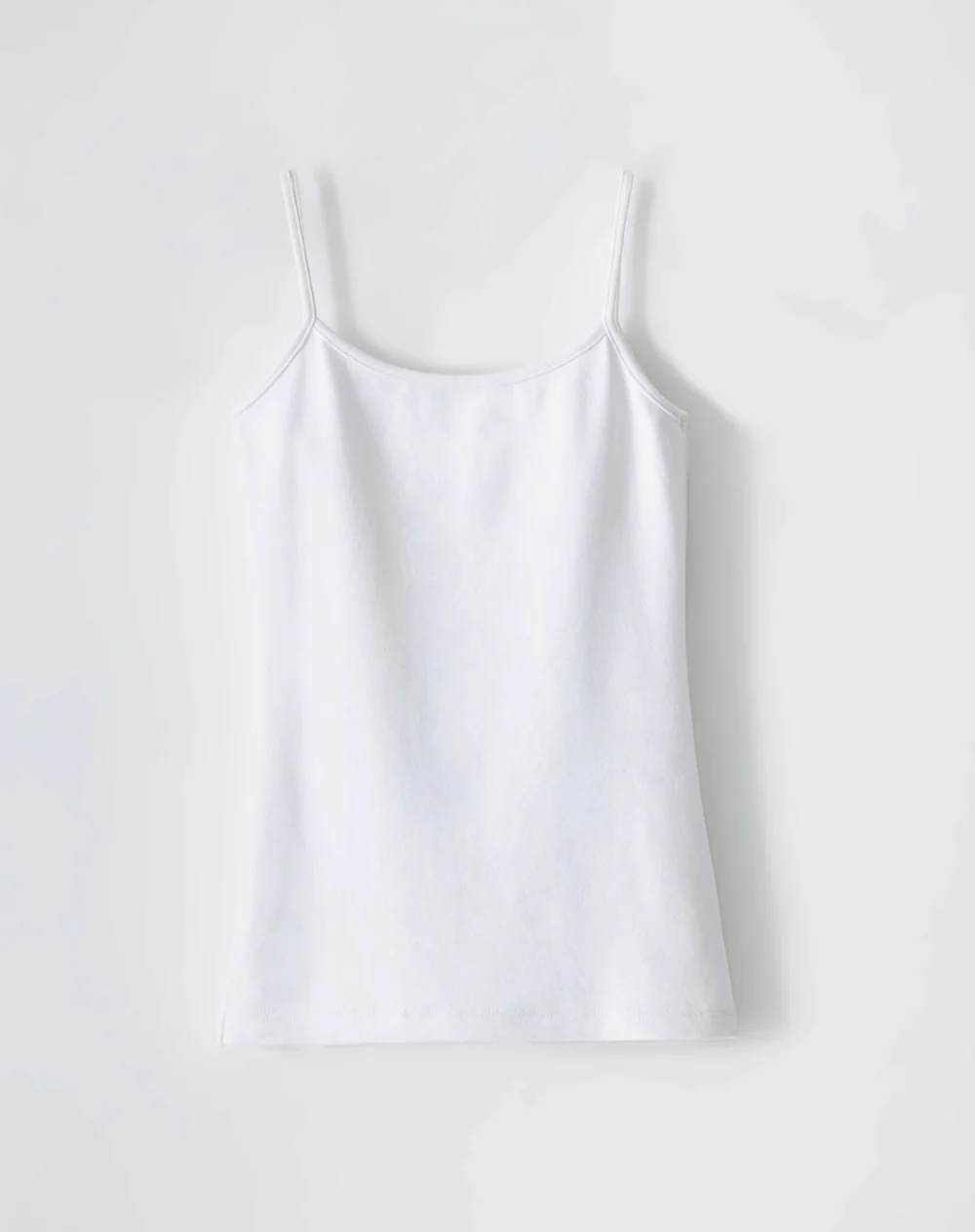 Camisilla slim algodón blanca mujer - Image 6