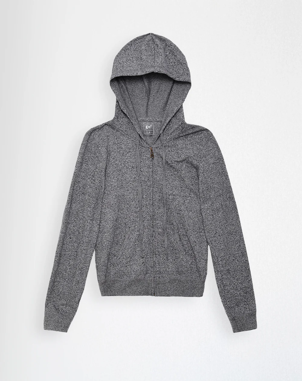Chaqueta relax algodón gris mujer - Image 5