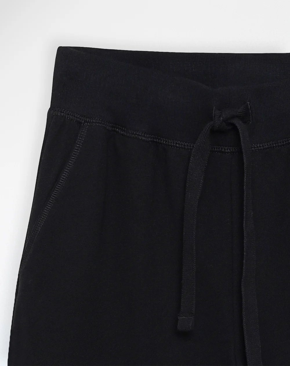 Jogger tiro medio algodón negro mujer - Image 7