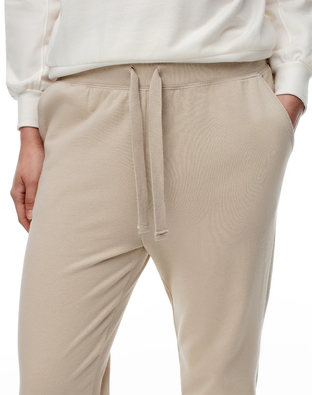 Jogger tiro medio algodón habano mujer - Image 5