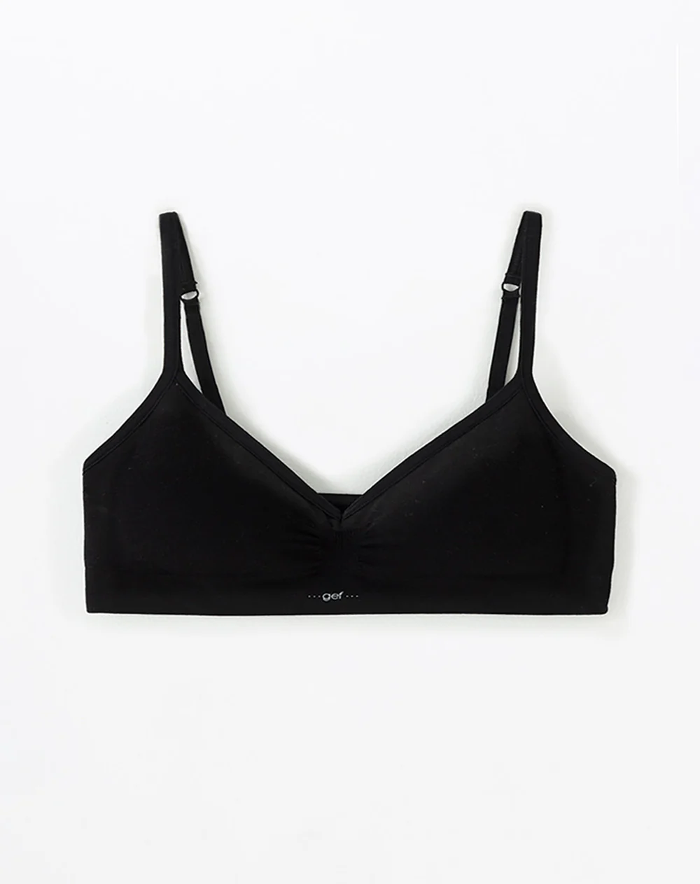 Top soporte medio seamless negro - Image 5