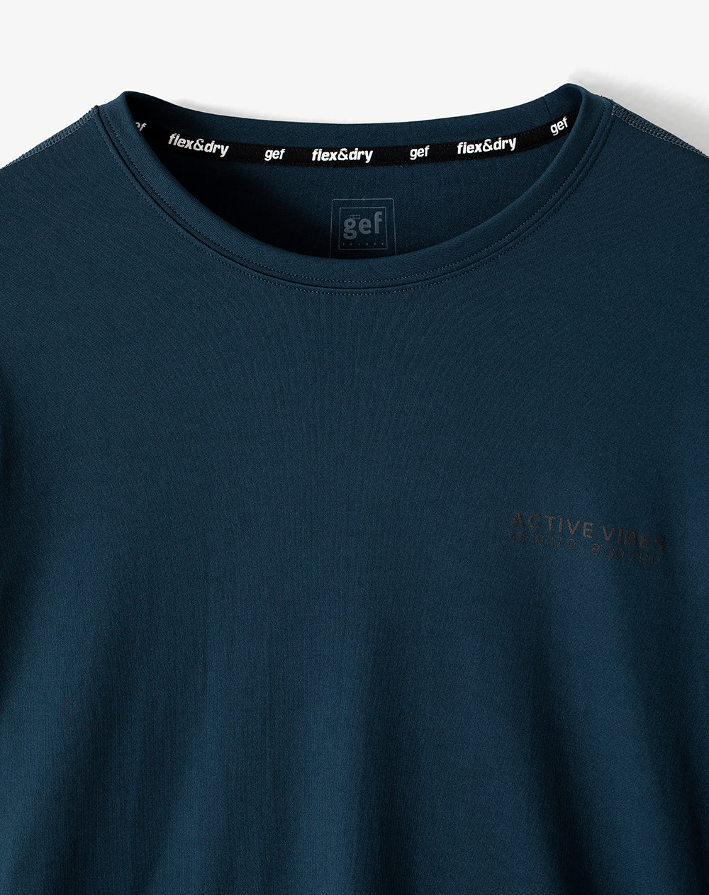 Camibuzo deportivo secado rápido blanco hombre - Image 7