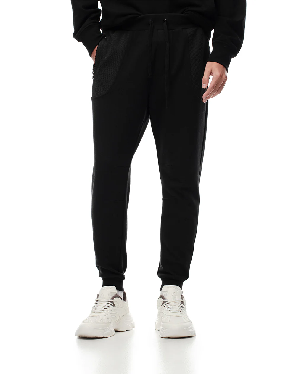 Jogger regular negro hombre - Image 3