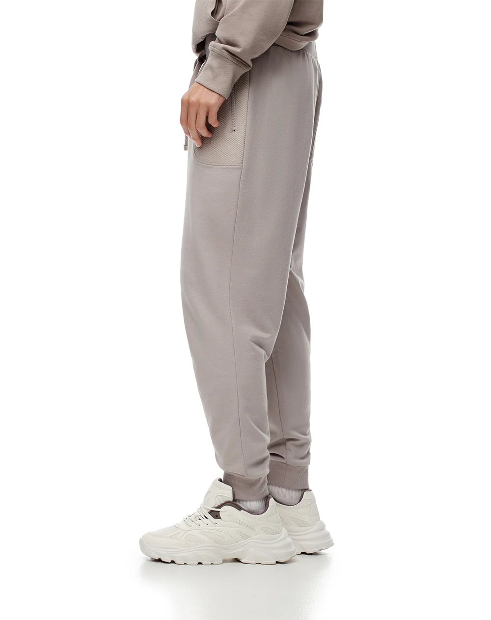 Jogger regular taupe hombre - Image 4