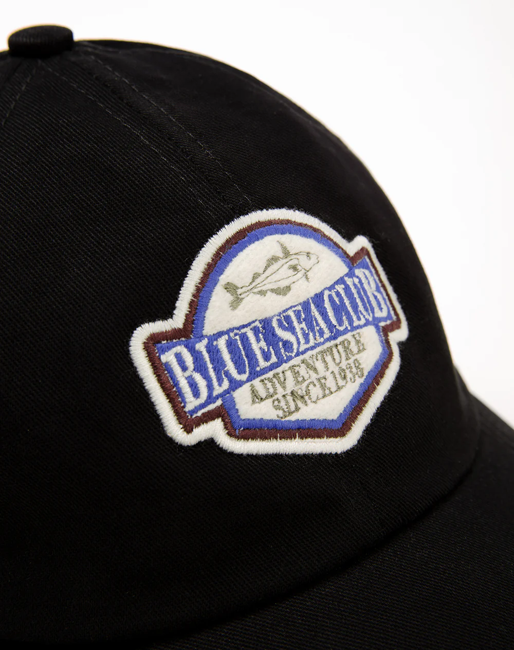 Gorra bordada negra unisex - Image 3