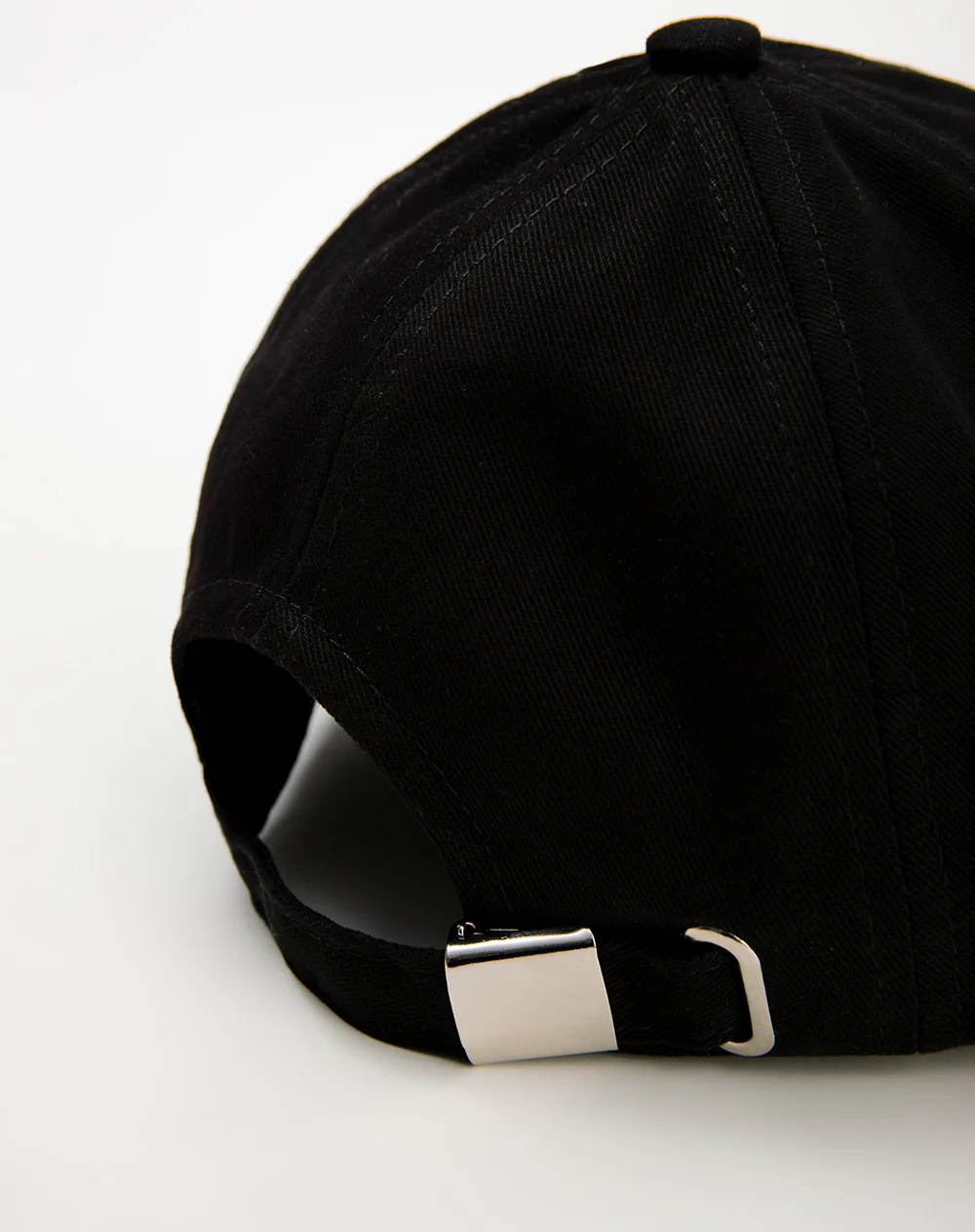 Gorra bordada negra unisex - Image 4