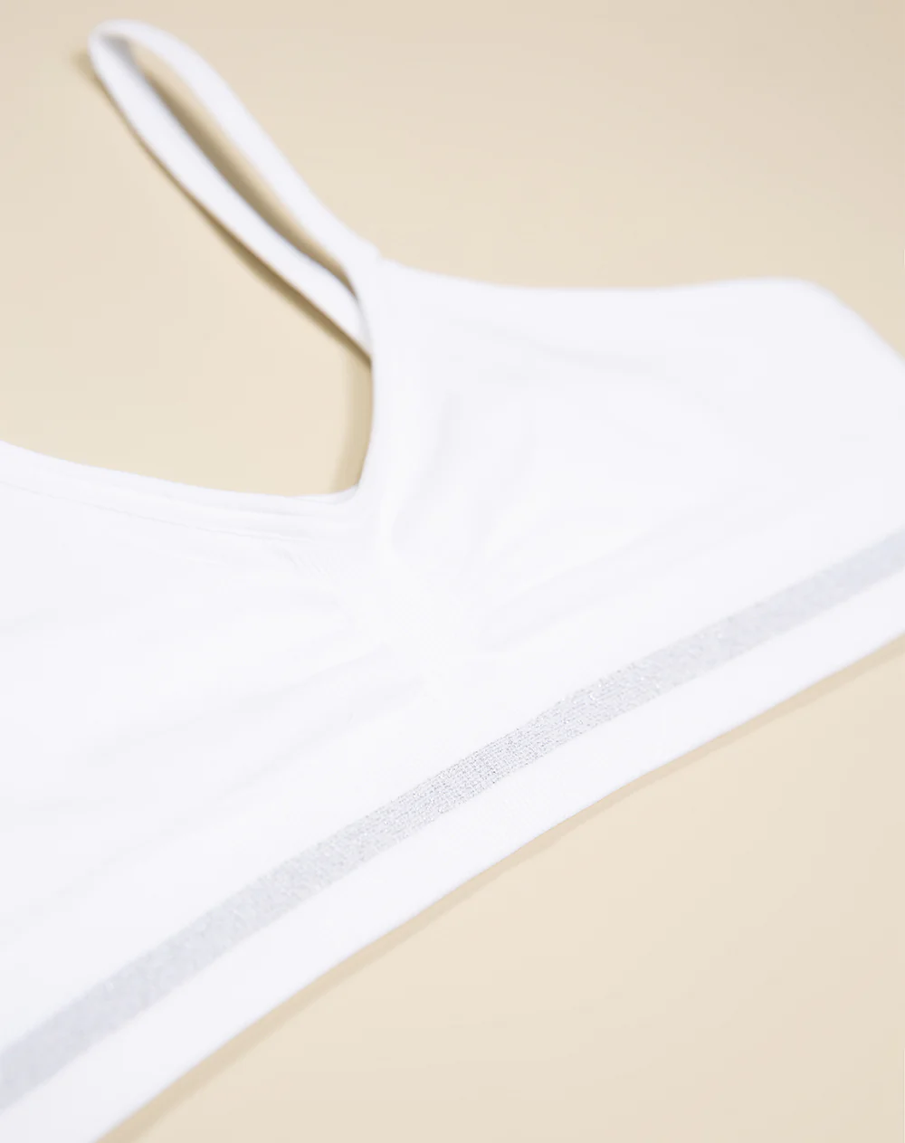 Top niña seamless blanco - Image 3