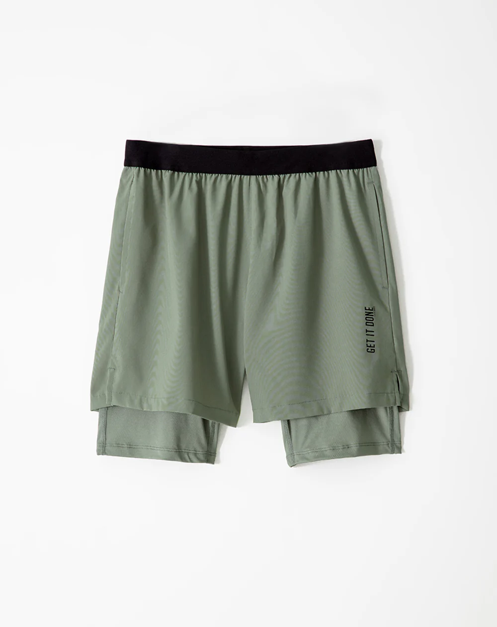 Pantaloneta deportiva ciclista interno verde hombre - Image 6