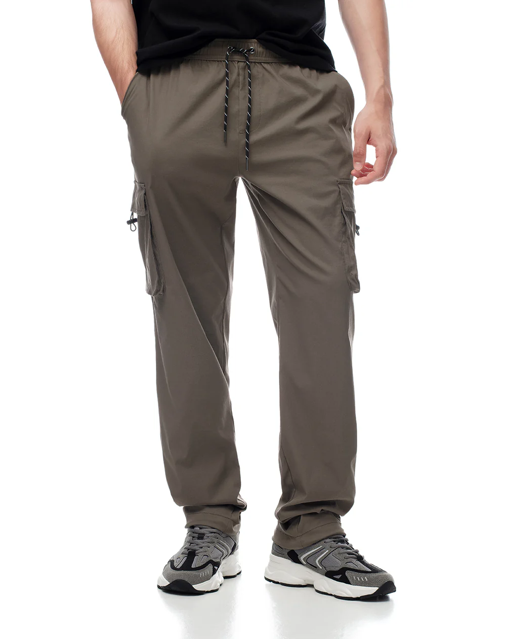 Pantalón cargo regular liviano café hombre - Image 4