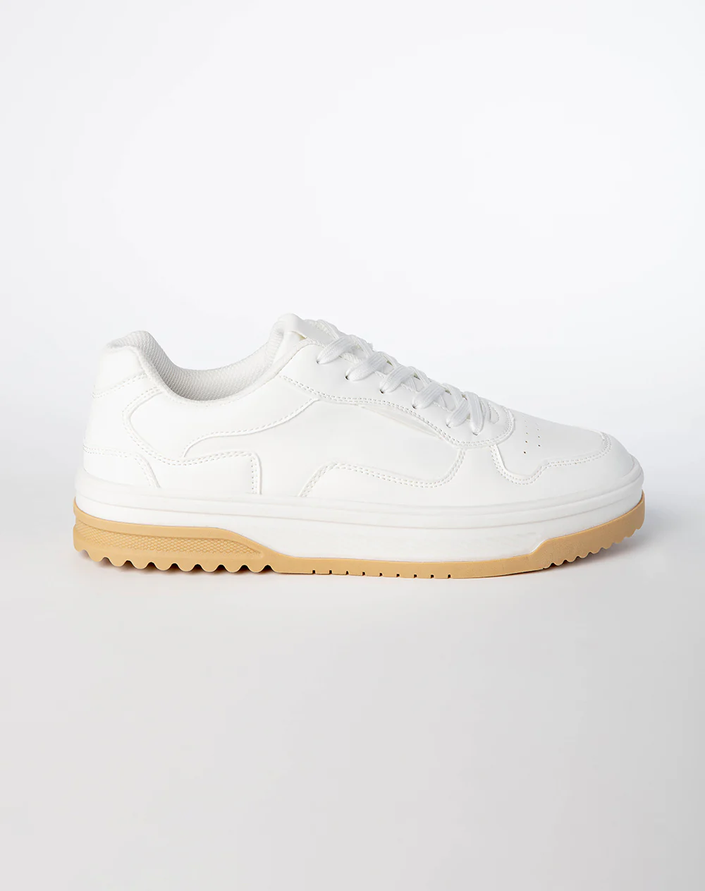 Tenis casuales blancos hombre - Image 4