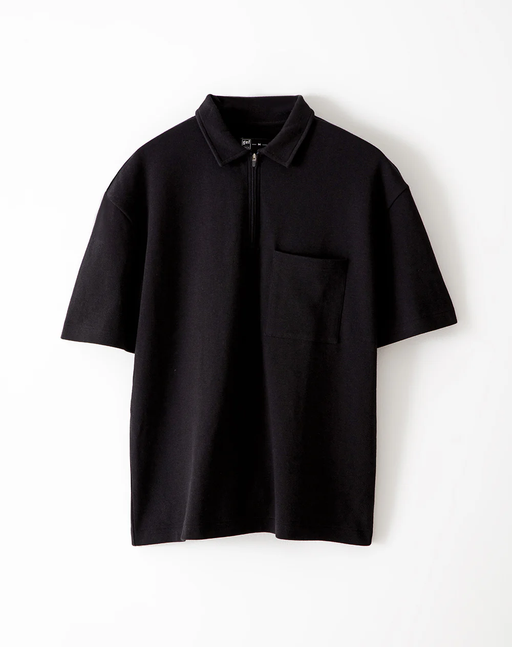 Polo regular algodón negra hombre - Image 5