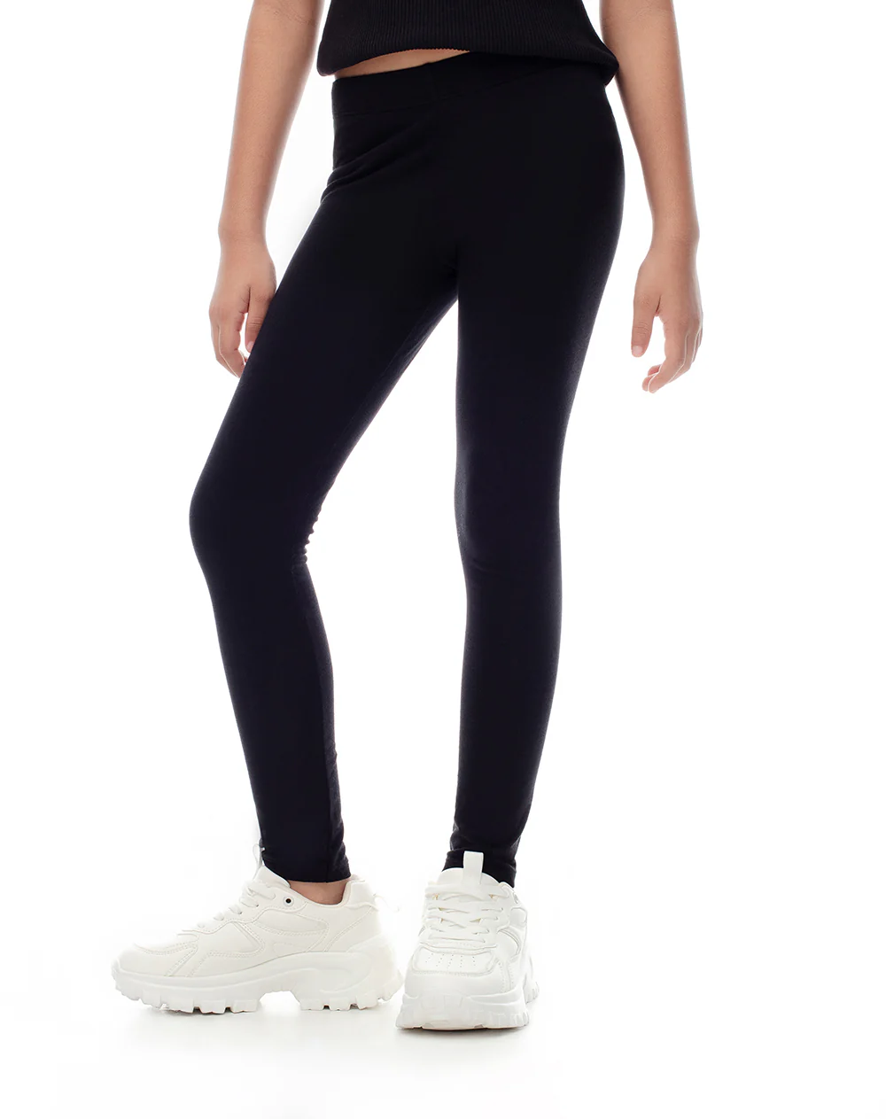 Legging algodón x2unds negro niña - Image 3