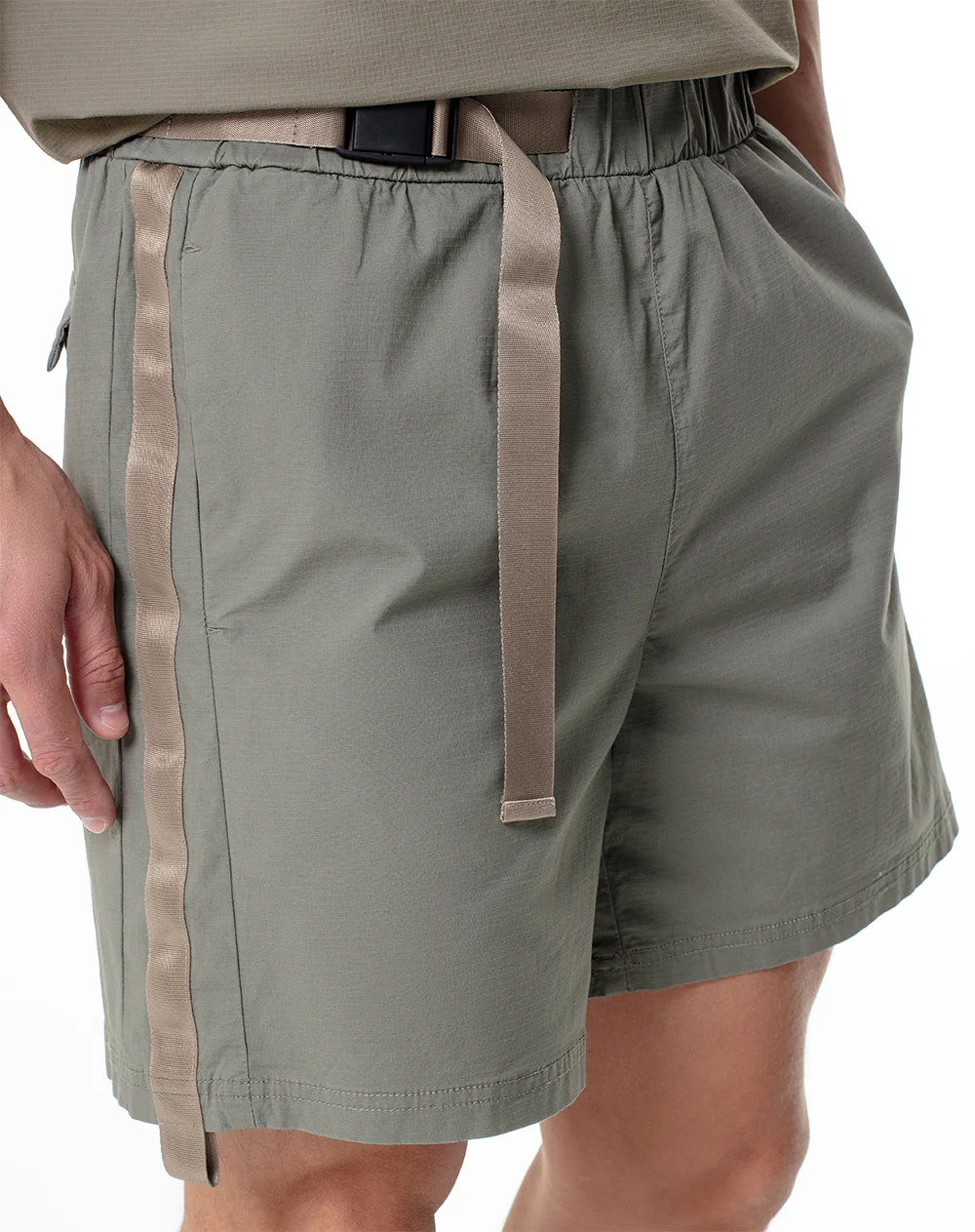 Bermuda regular algodón verde hombre - Image 3