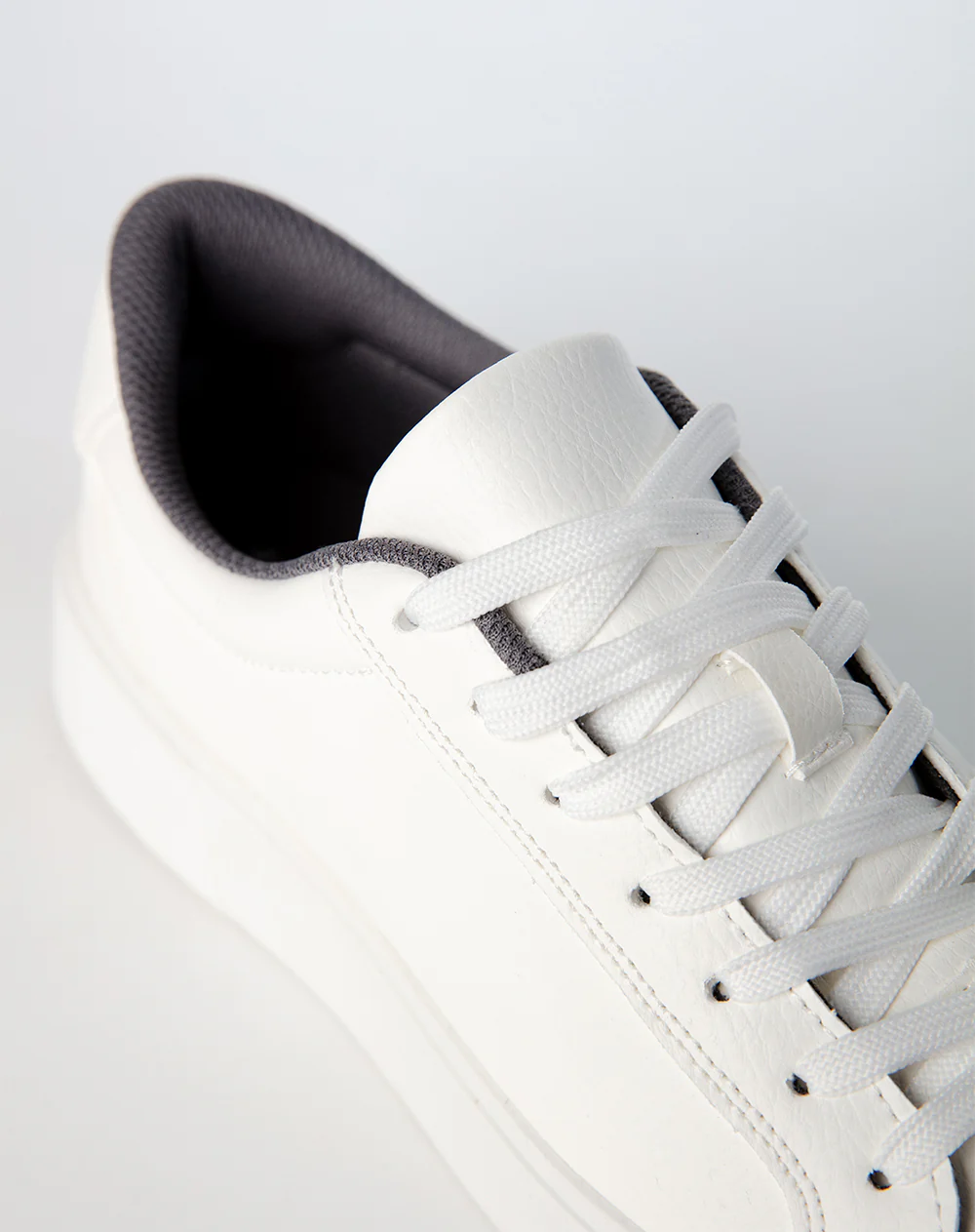 Tenis casuales blancos hombre - Image 3