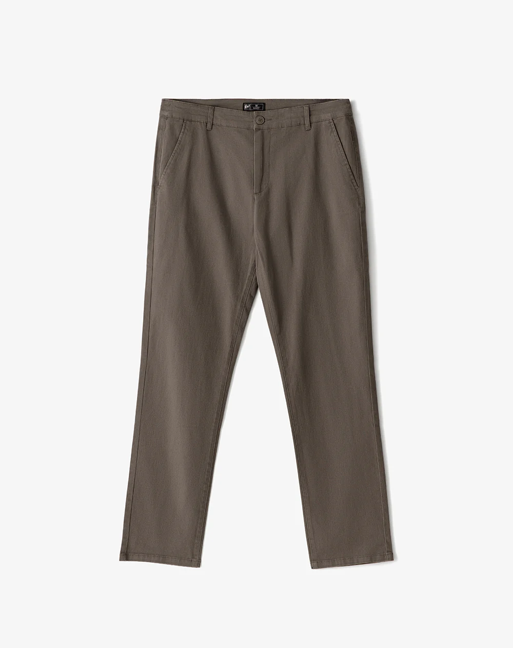 Pantalón chino slim algodón café hombre - Image 6