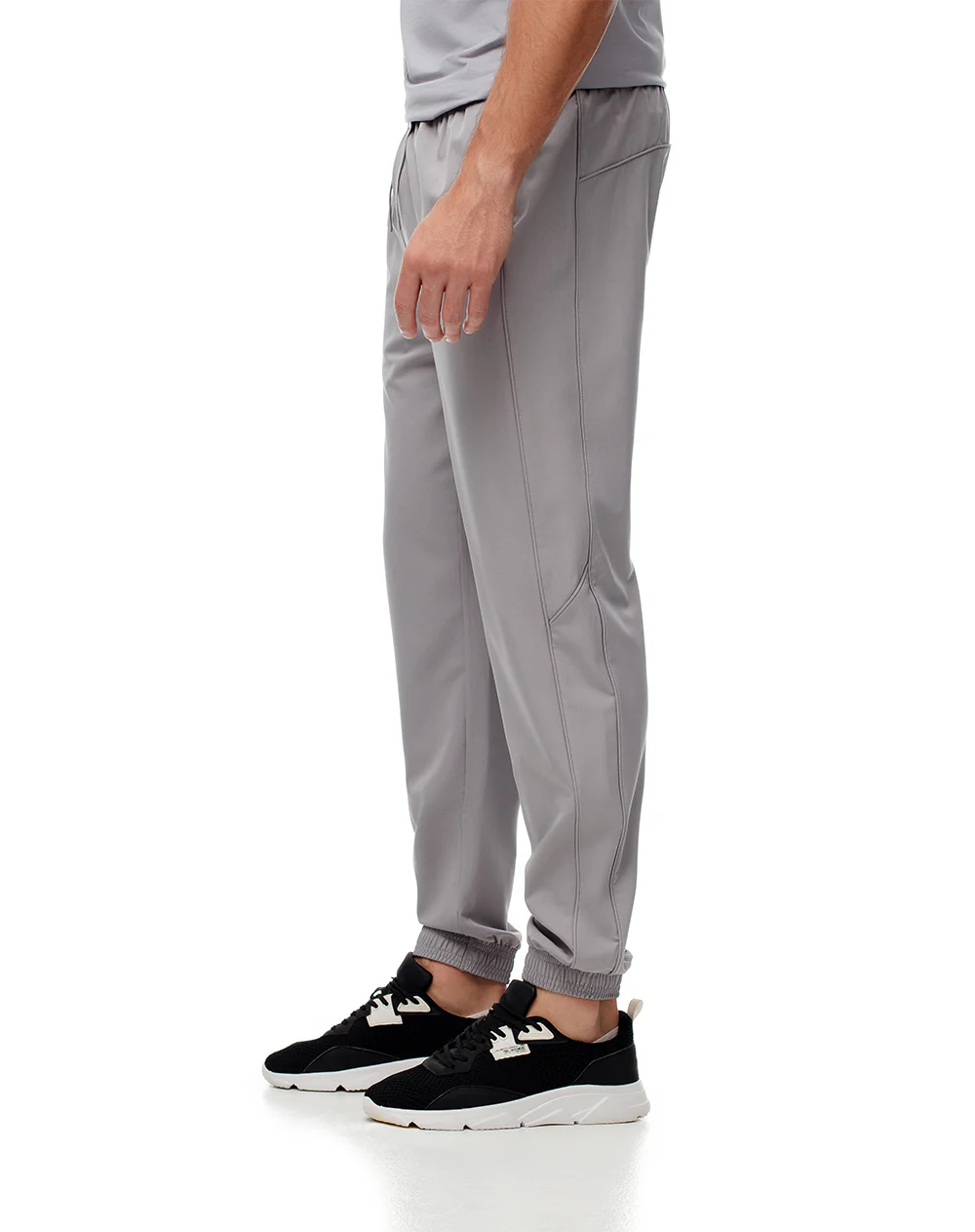 Jogger secado rápido gris hombre - Image 4