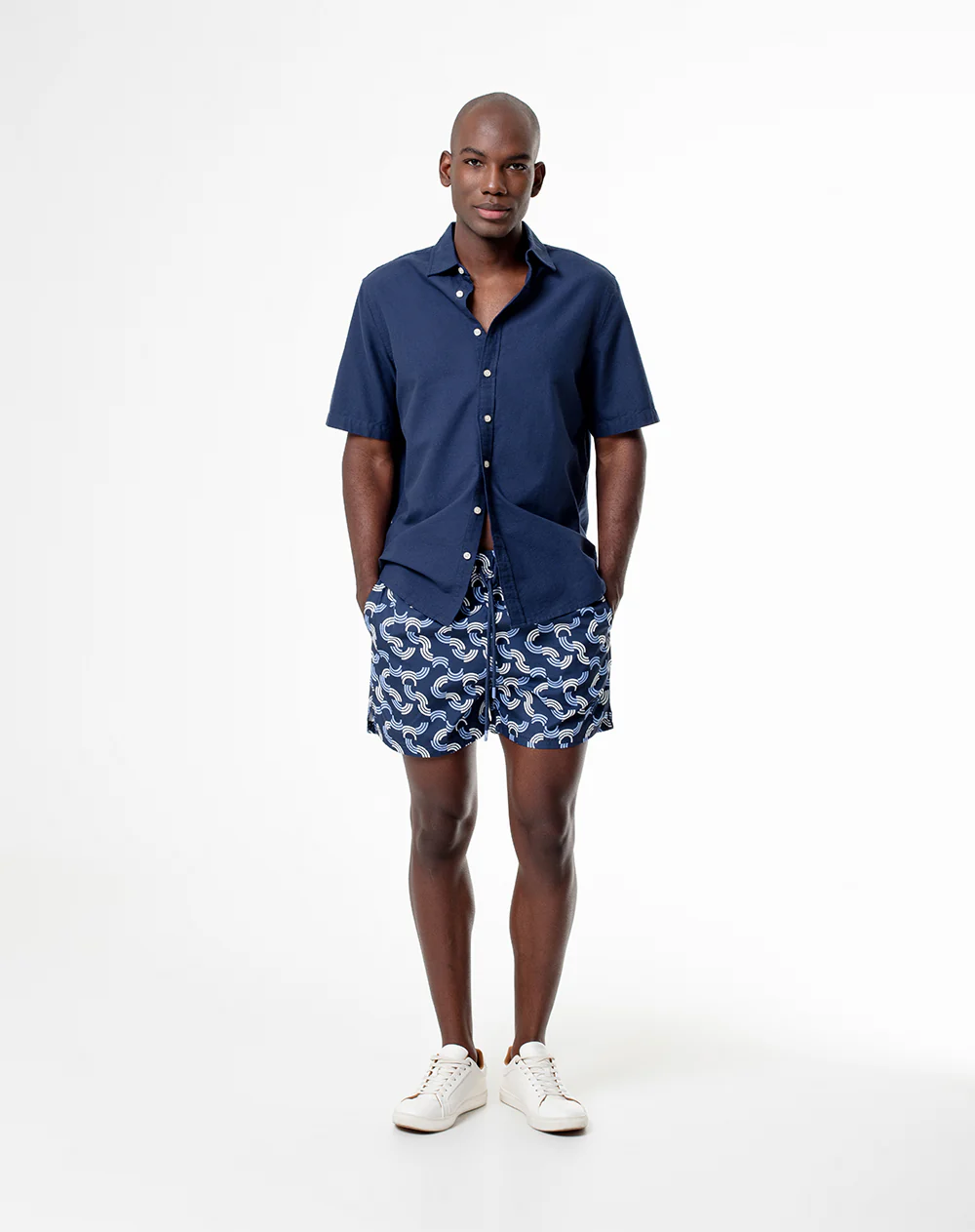 Pantaloneta de baño estampada hombre - Image 3