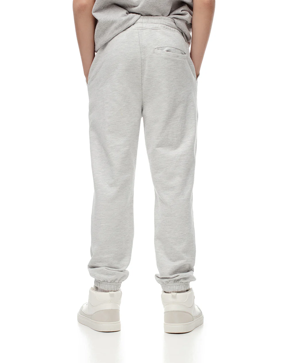 Jogger regular gris niño - Image 2