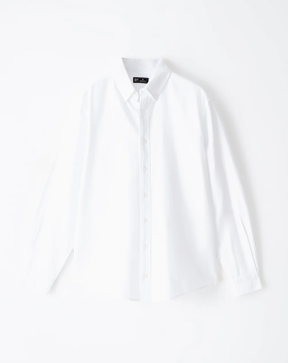 Camisa manga larga regular algodón blanca hombre - Image 6