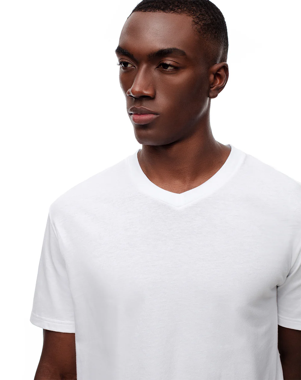 Camiseta relax algodón blanca hombre - Image 4