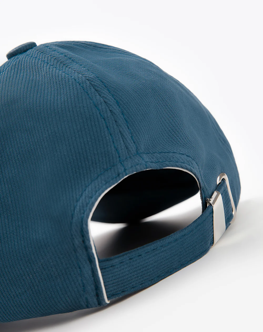 Gorra bordada azul unisex - Image 2