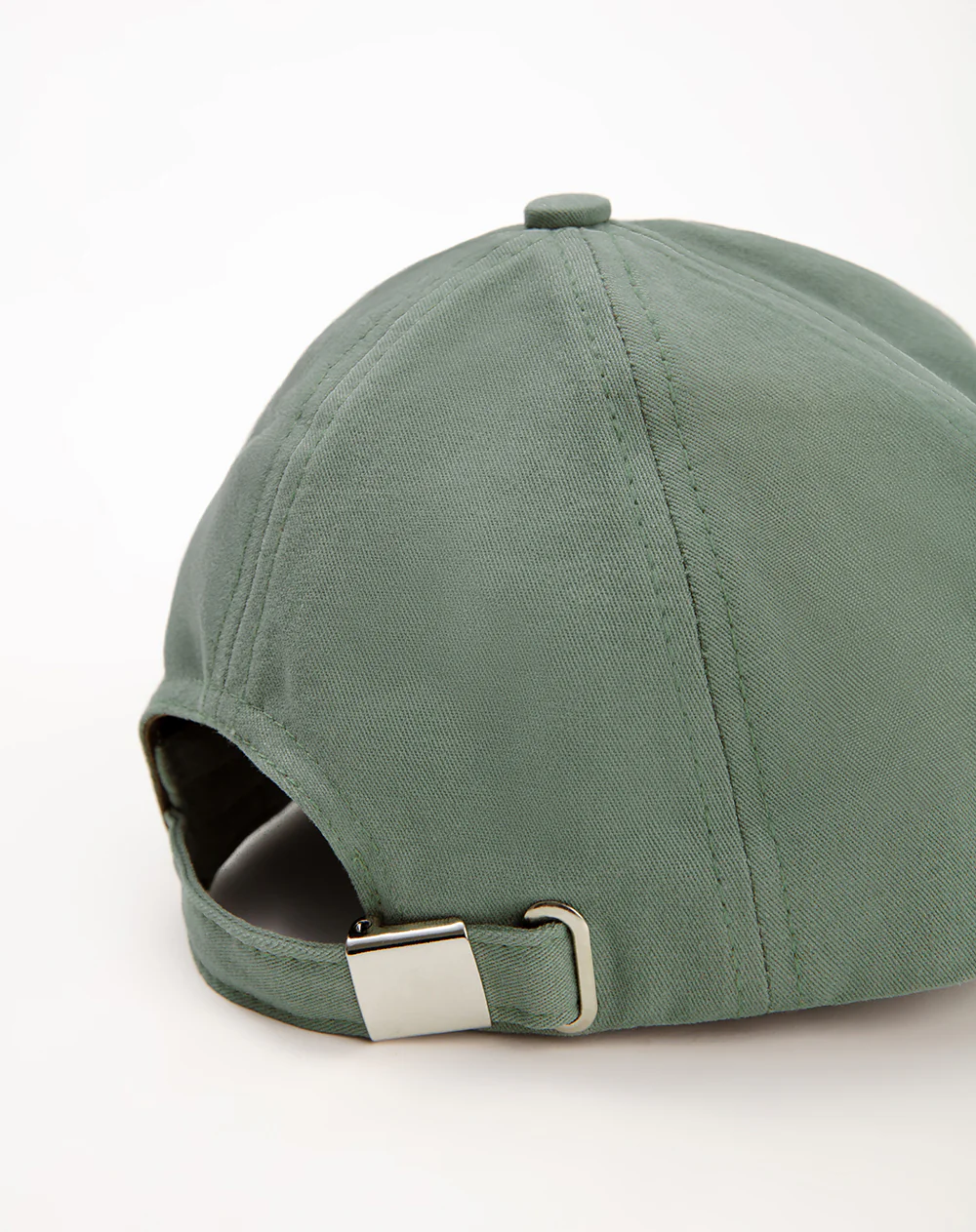Gorra bordada verde unisex - Image 4
