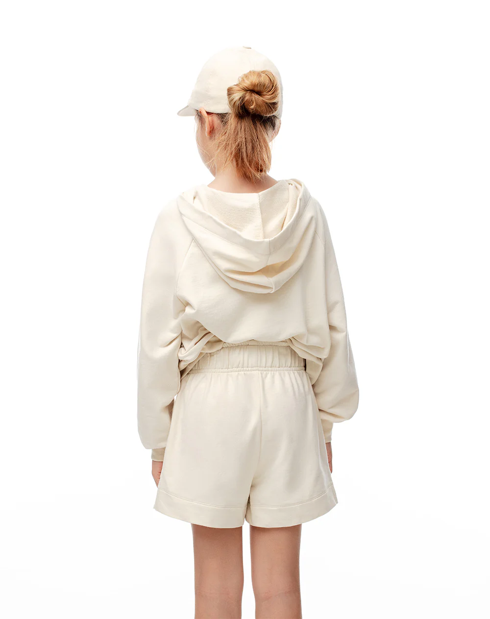 Short algodón crema niña - Image 2