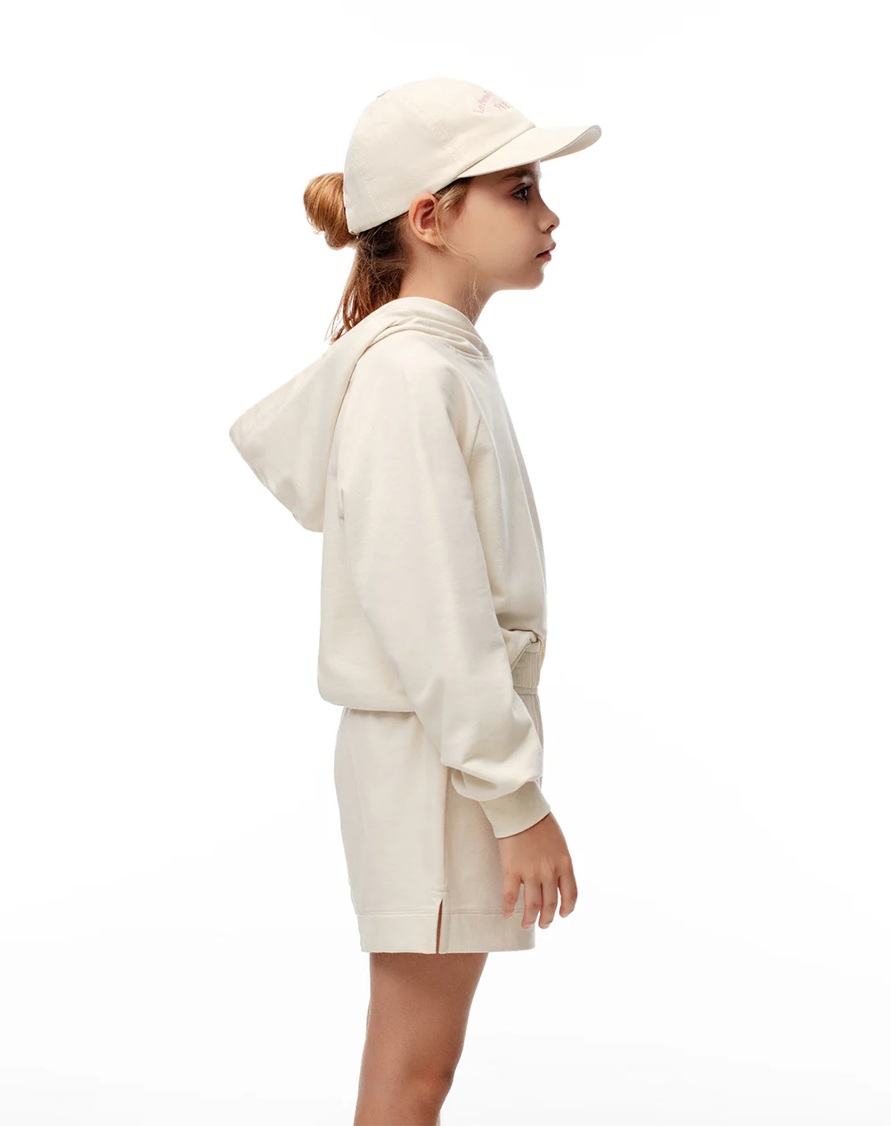 Short algodón crema niña - Image 3