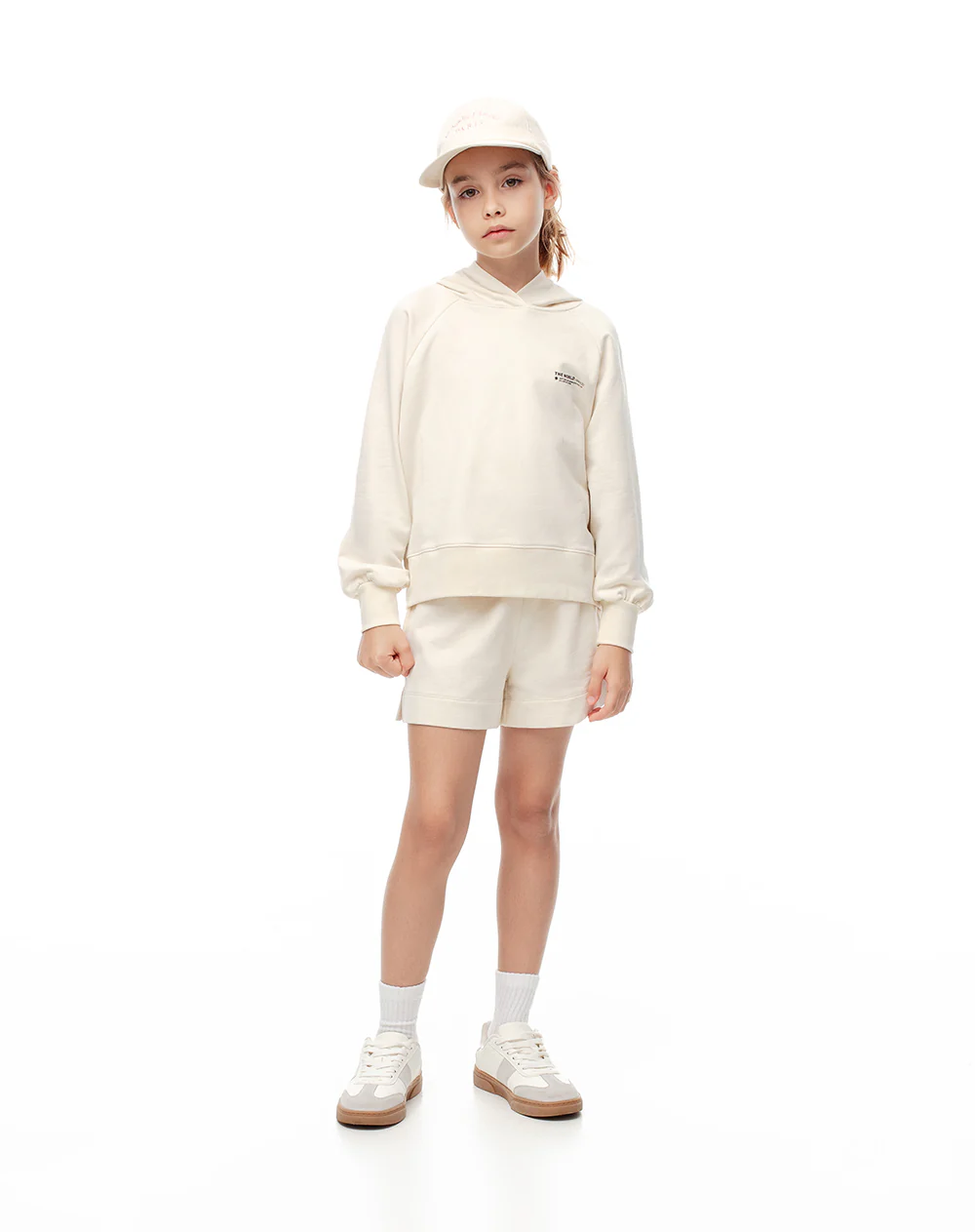 Short algodón crema niña - Image 5
