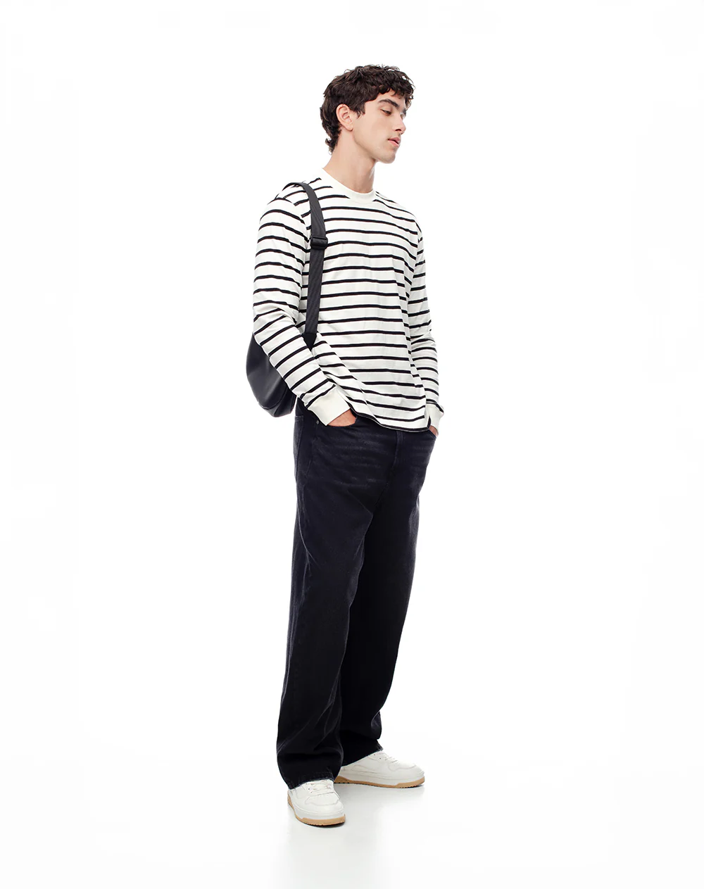 Camibuzo regular algodón rayas hombre - Image 4