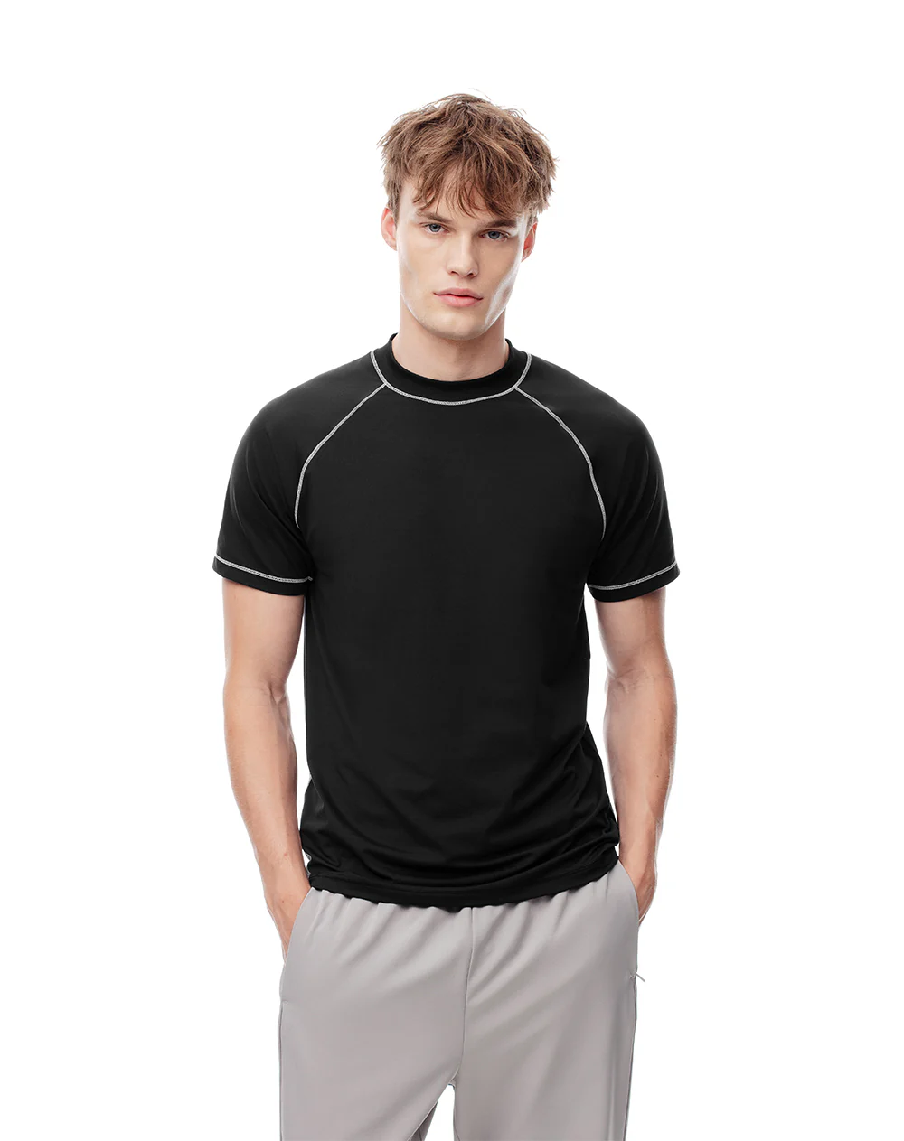 Camiseta desportiva secado rápido x2unds surtidas hombre - Image 3