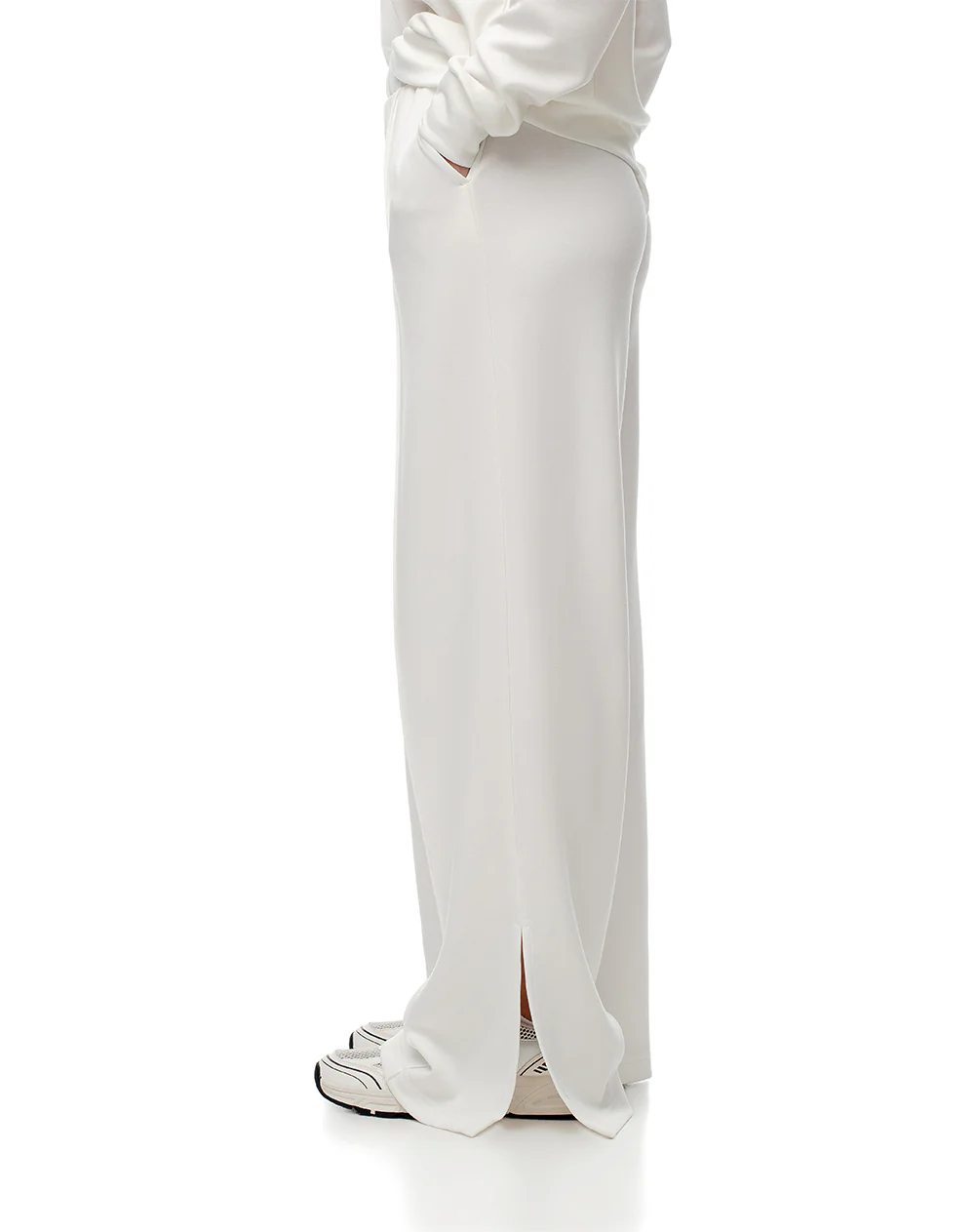 Pantalón tiro alto vainilla mujer - Image 2