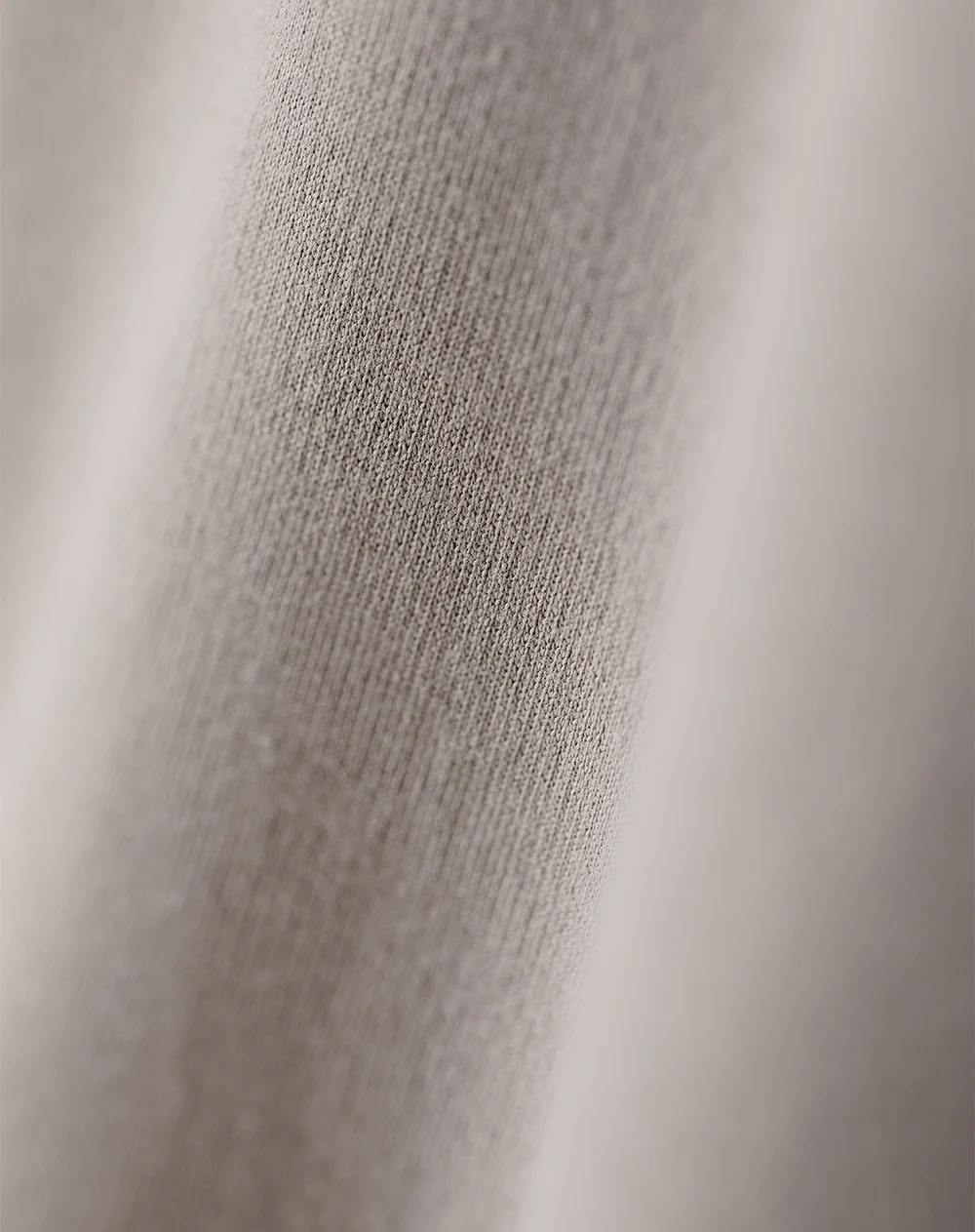 Buzo relax tipo hoddie algodón taupe hombre - Image 7
