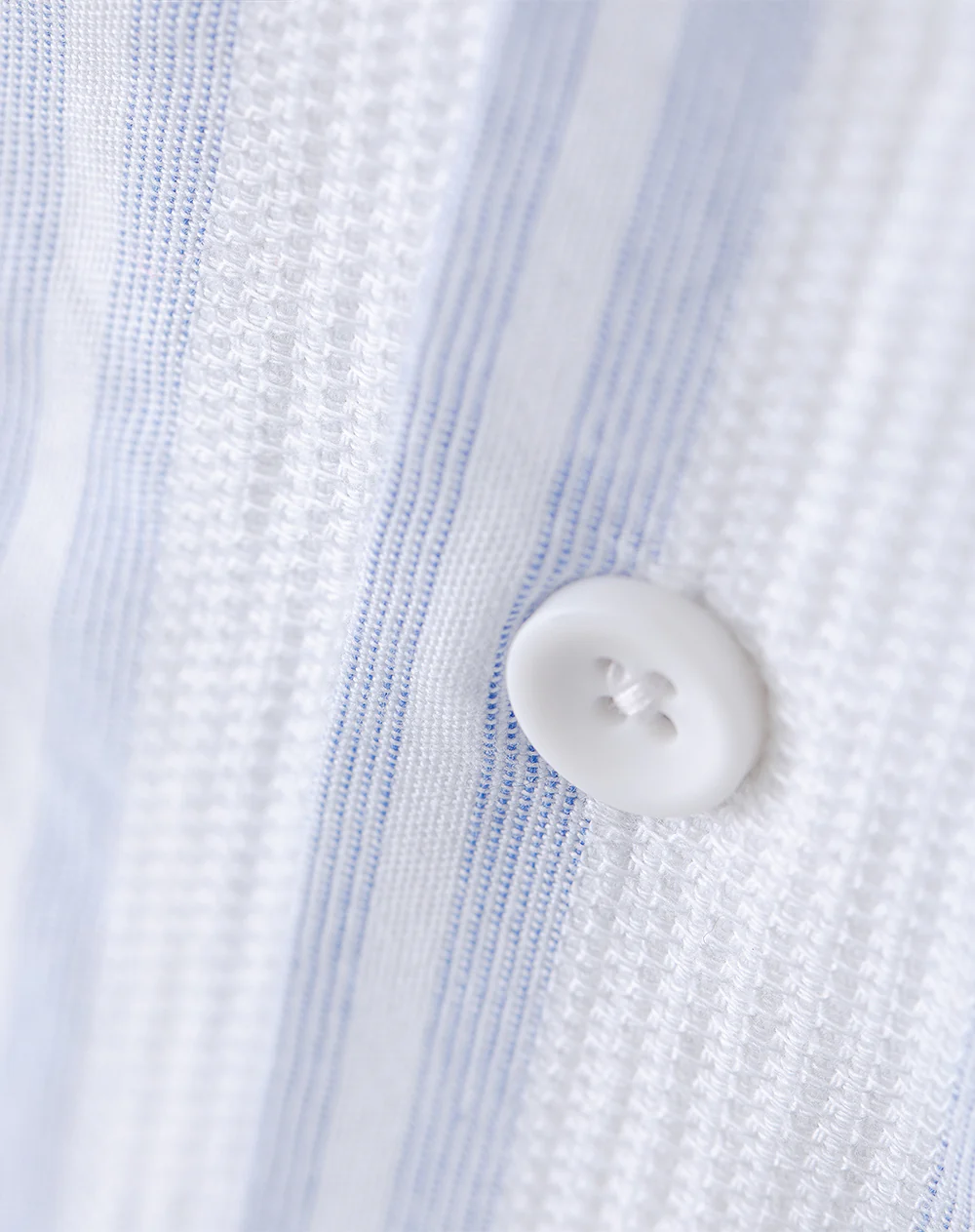 Camisa manga corta regular algodón rayas hombre - Image 6