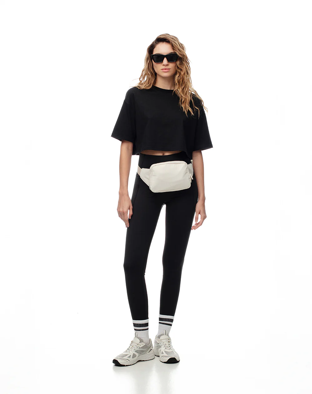 Legging deportivo secado rápido negro mujer - Image 3