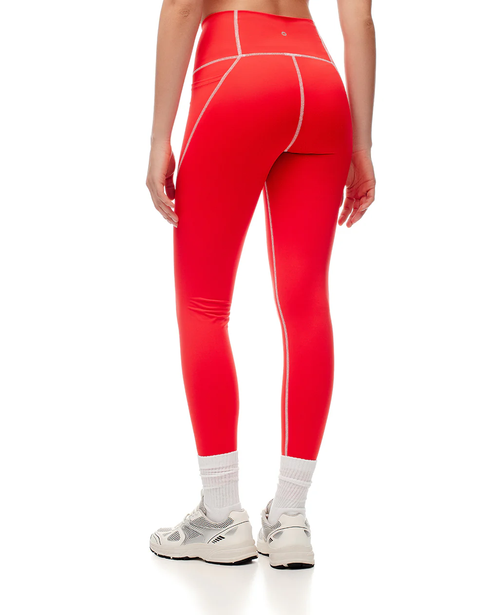 Legging deportivo secado rápido rojo mujer - Image 2