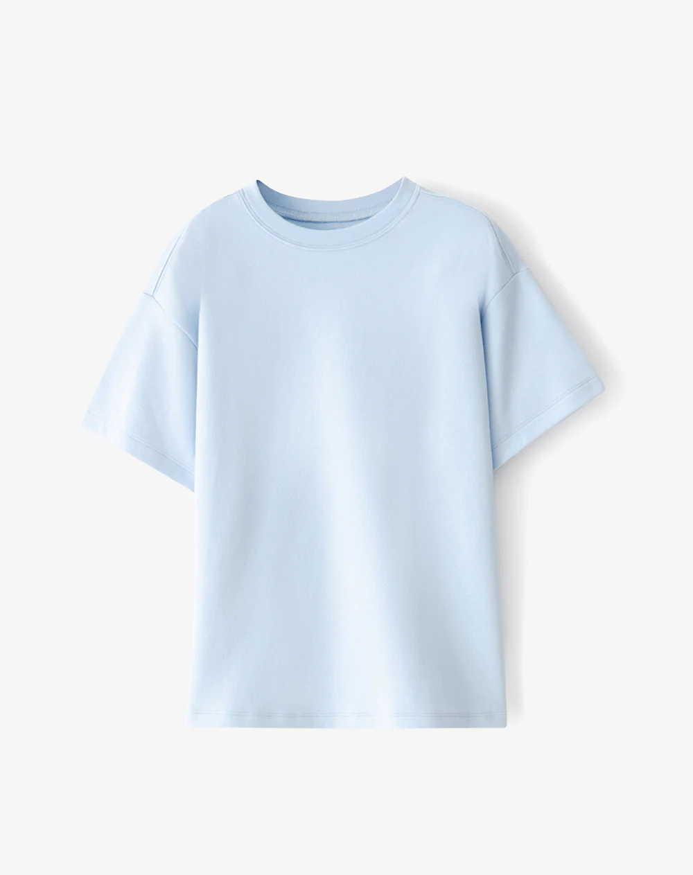 Camiseta regular algodón azul niño - Image 5