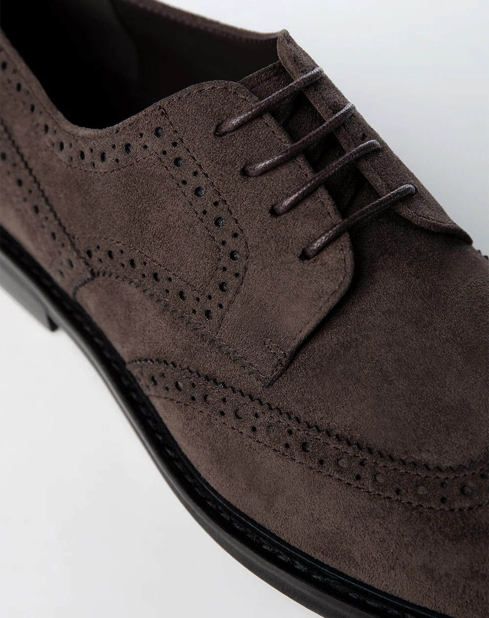 Zapatos tipo oxford café hombre - Image 3