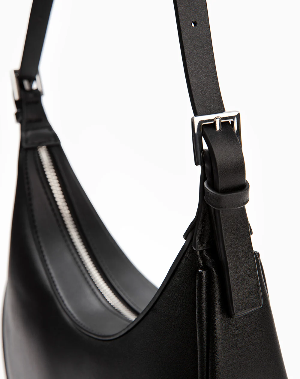 Bolso tipo baguette negro mujer - Image 3
