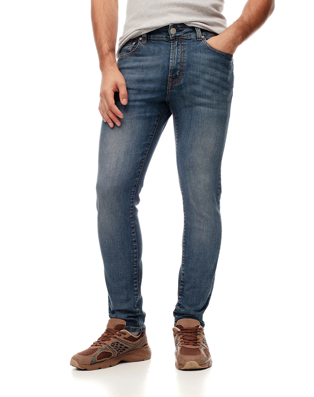Jean skinny índigo medio hombre - Image 3