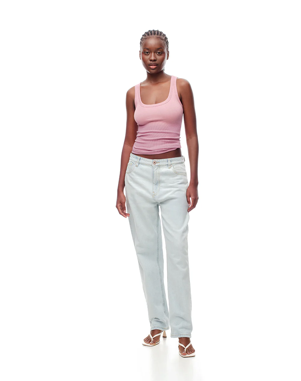 Camiseta esqueleto slim algodón rosa mujer - Image 4