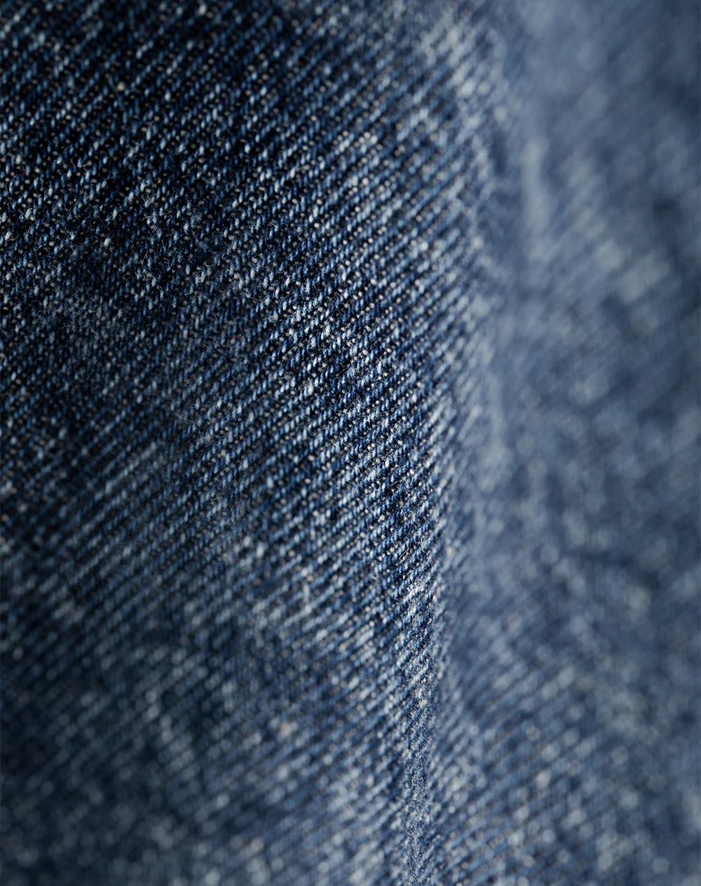 Jean wide leg utilitario tiro medio índigo oscuro mujer - Image 9