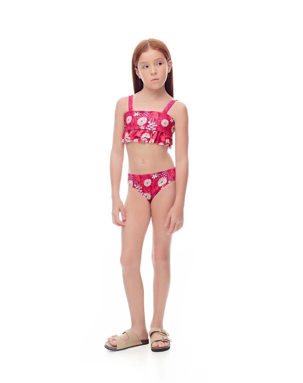 Vestido de baño 2 piezas estampado niña - Image 3