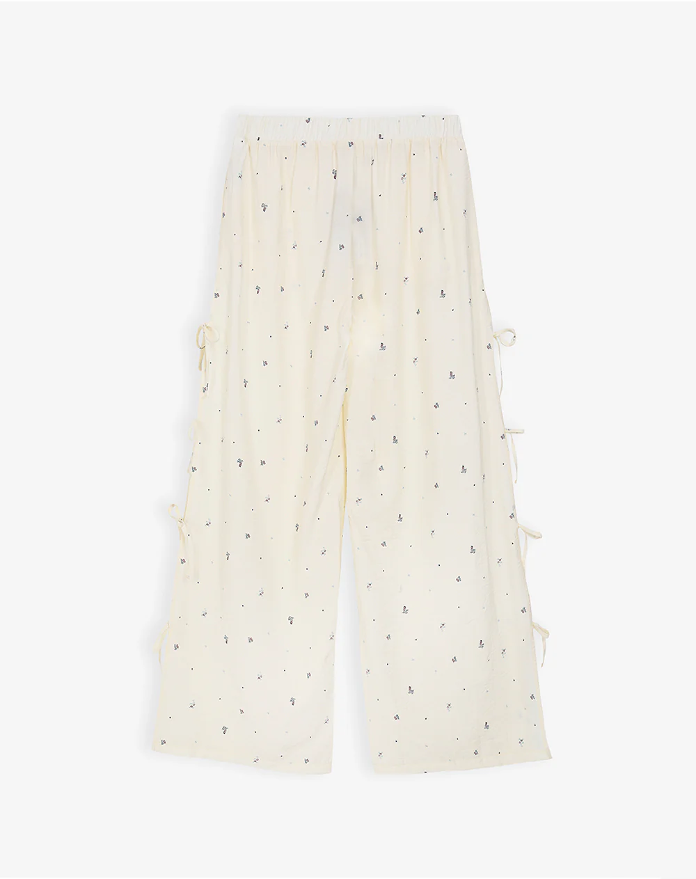 Pantalón de pijama anudado estampado mujer - Image 6