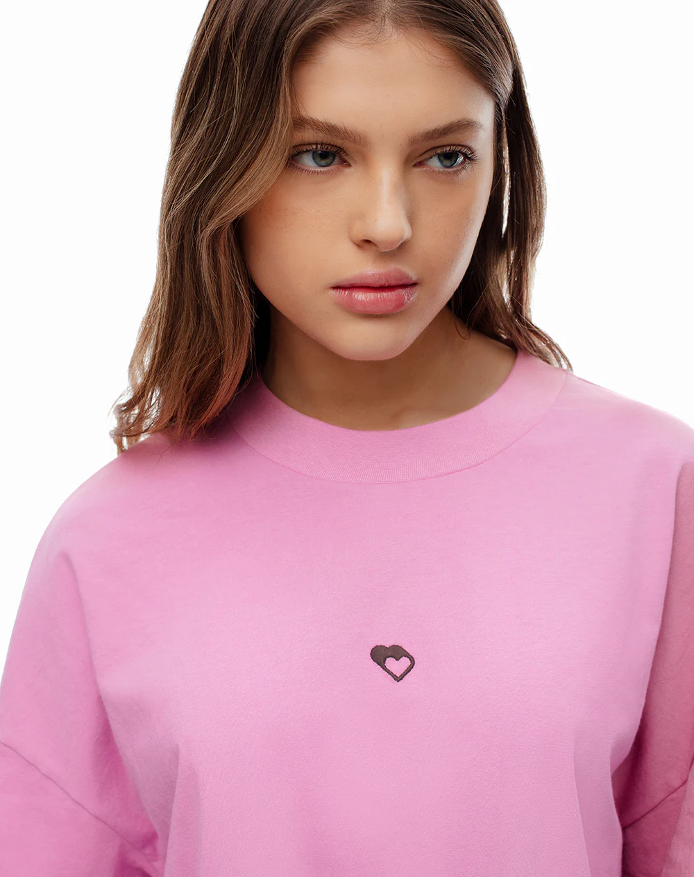 Camiseta regular algodón rosa estampada unisex - Image 7