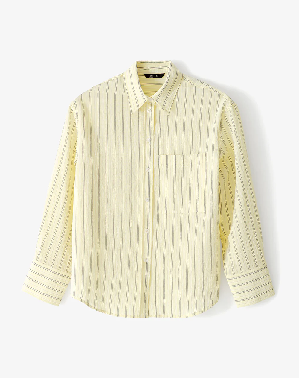 Camisa manga larga regular rayas mujer - Image 6