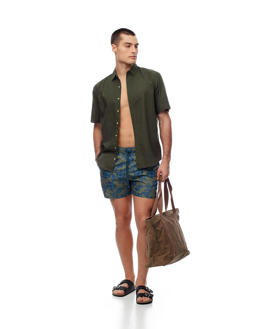 Pantaloneta de baño estampada hombre - Image 5
