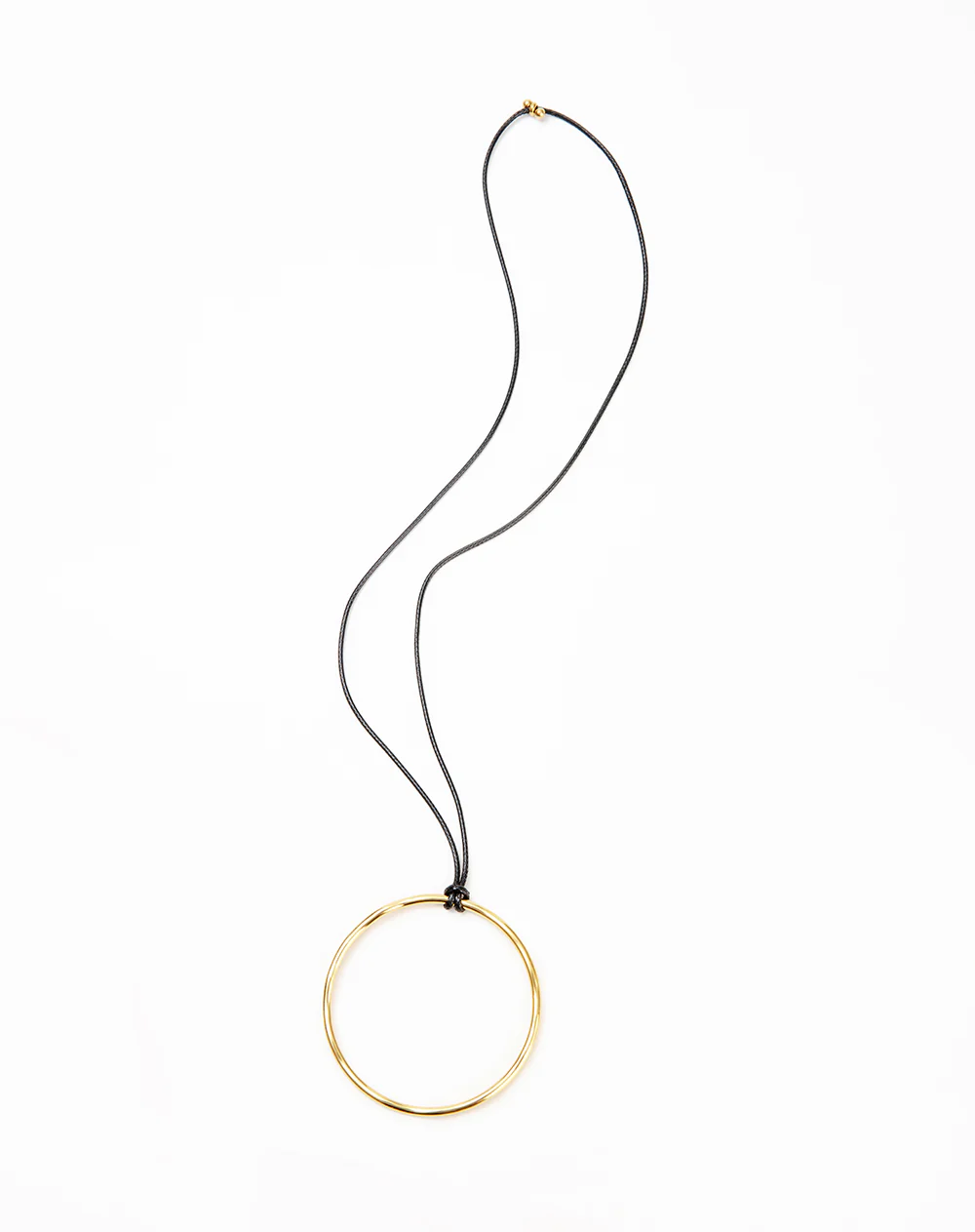 Collar dije circular dorado