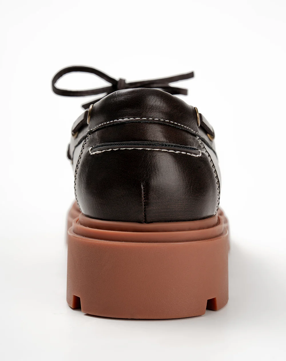 Mocasín chunky café mujer - Image 3