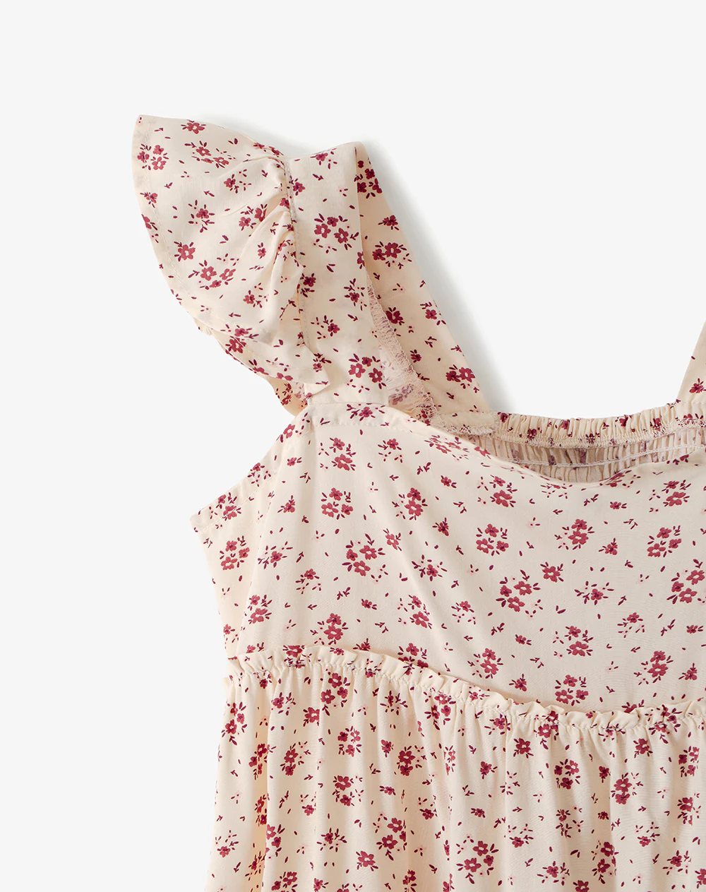 Vestido largo flores niña - Image 7